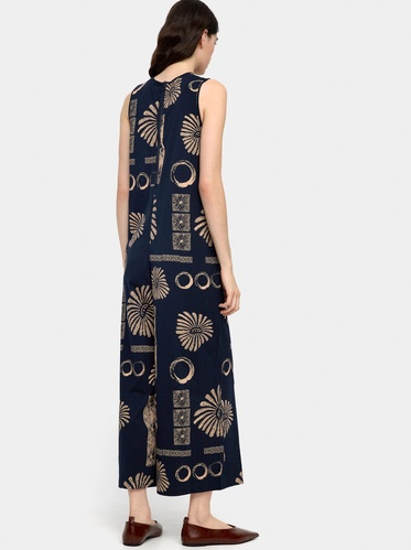 Фото ракурс 2 - Жіночий синій комбiнезон Parfois артикул 241770 _DM FW2025