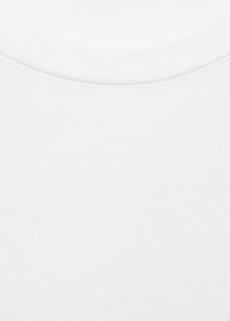Жіноча біла футболка Mango артикул 17091515 01 1 season Фото ракурс 7 - Жіноча біла футболка Mango артикул 17091515 01 1 season