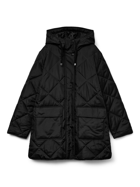 Женская черная куртка Vero Moda артикул 10331504 Black FW2025 Фото ракурс 3 - Женская черная куртка Vero Moda артикул 10331504 Black FW2025