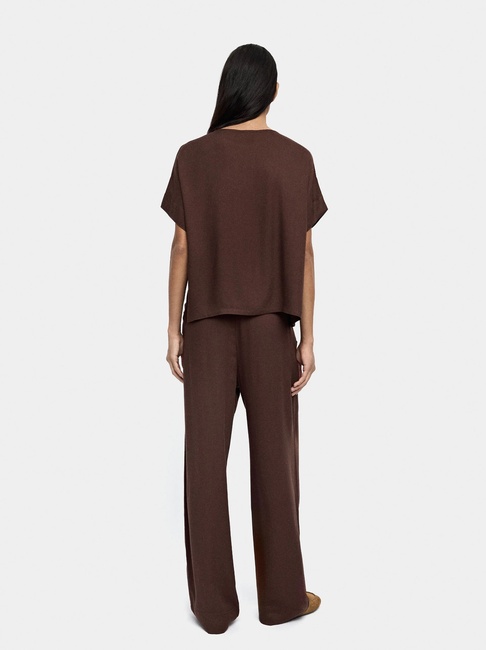 Фото ракурс 2 - Жіночі коричневі штани Parfois артикул 240798 _BN FW2025