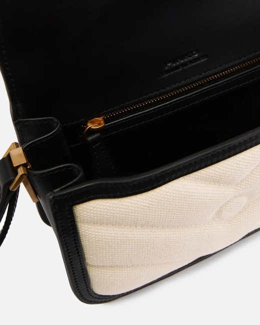 Женская молочная сумка Pinko артикул 104297-A2C7 CZ9Q SS2025 Фото ракурс 4 - Женская молочная сумка Pinko артикул 104297-A2C7 CZ9Q SS2025