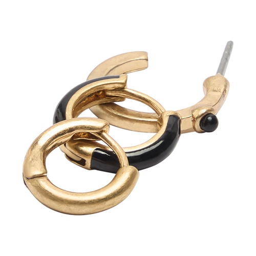 Фото ракурс 2 - Жіночі чорні сережки Parfois артикул 239044 _BK FW2025