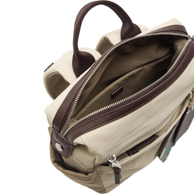 Фото ракурс 4 - Жіночий молочний рюкзак Parfois артикул 234172 _EC FW2025