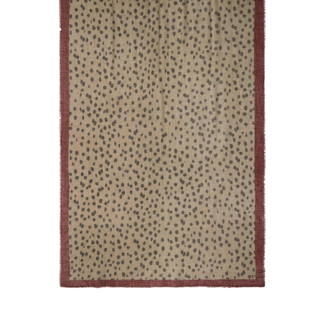 Женский коричневый шарф Parfois артикул 240740 _BM FW2025 Фото ракурс 3 - Женский коричневый шарф Parfois артикул 240740 _BM FW2025