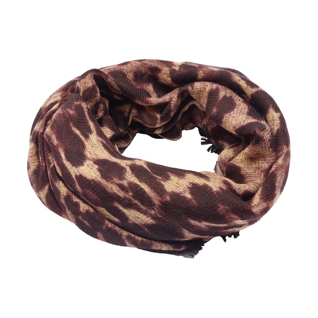 Фото ракурс 4 - Жіночий бордовий шарф Parfois артикул 240414 _BU FW2025