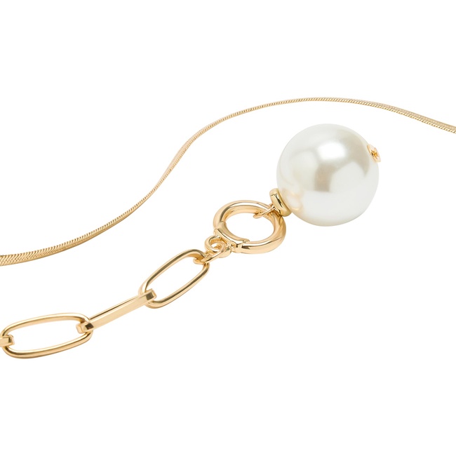 Женское золотое ожерелье Parfois артикул 239450 _PE FW2025 Фото ракурс 2 - Женское золотое ожерелье Parfois артикул 239450 _PE FW2025