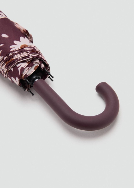 Жіноча бордова парасоля Mango артикул 27061178 78 2 season Фото ракурс 2 - Жіноча бордова парасоля Mango артикул 27061178 78 2 season