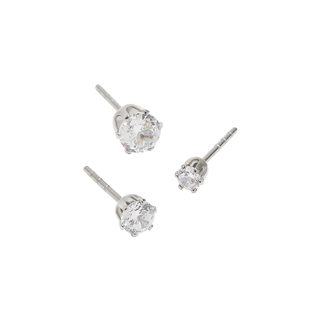 Жіночі срібні сережки Parfois артикул 160108 _SV FW2025 Фото ракурс 4 - Жіночі срібні сережки Parfois артикул 160108 _SV FW2025