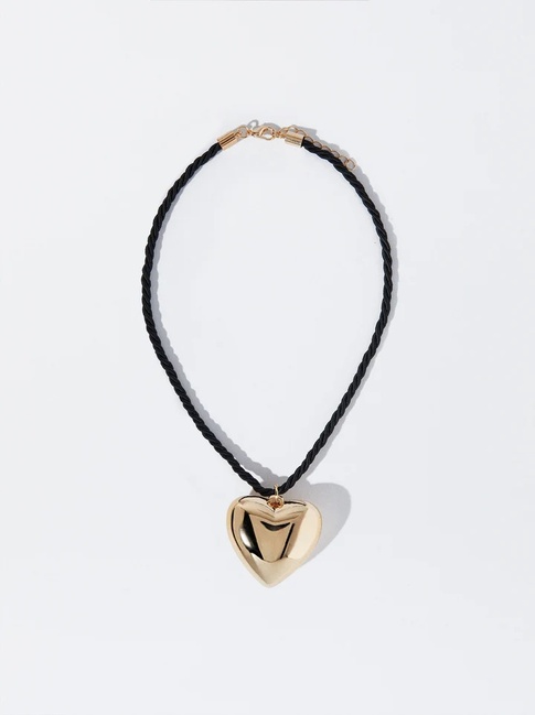 Фото ракурс 1 - Жіноче золото-чорнe намисто Parfois артикул 2104721 BKU FW2025