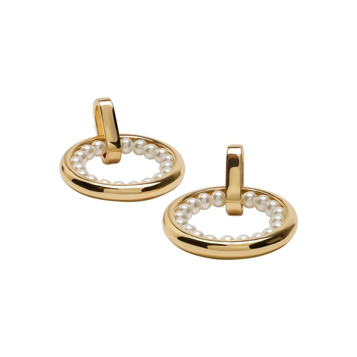 Фото ракурс 2 - Жіночі золоті сережки Parfois артикул 239398 _PE FW2025