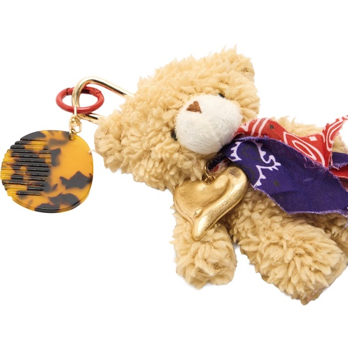 Фото ракурс 2 - Женский бежевый брелок Parfois артикул 240083 _HM FW2025