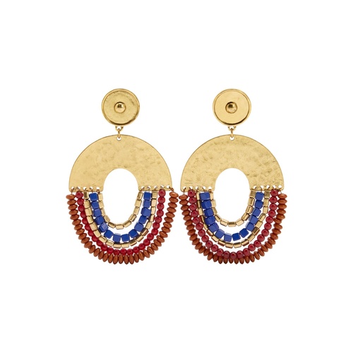 Фото ракурс 1 - Жіночі різнокольорові сережки Parfois артикул 240934 _HM FW2025