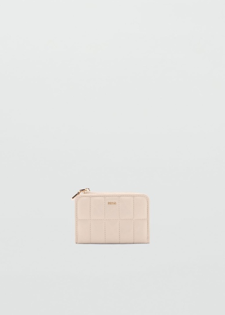 Жіночий молочний гаманець Mango артикул 87090441 02 8 season Фото ракурс 2 - Жіночий молочний гаманець Mango артикул 87090441 02 8 season