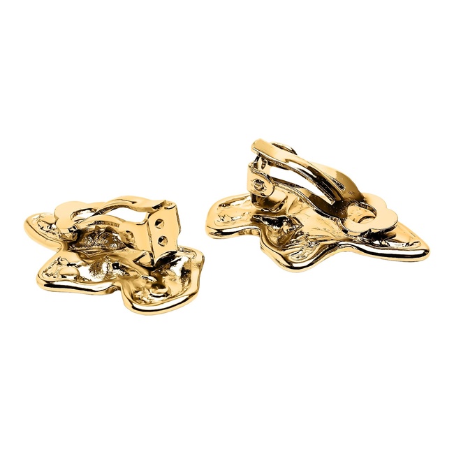 Жіночі золоті сережки Parfois артикул 234140 _GD FW2025 Фото ракурс 4 - Жіночі золоті сережки Parfois артикул 234140 _GD FW2025