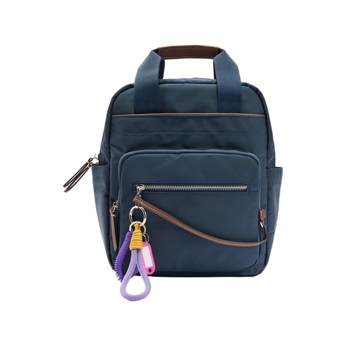 Фото ракурс 1 - Женский синий рюкзак Parfois артикул 240194 _NV FW2025