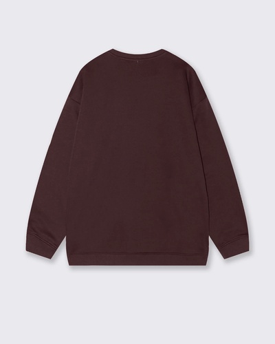 Фото ракурс 2 - Чоловічий бордовий джемпер Piazza Italia артикул 65303 Bordeaux FW2025