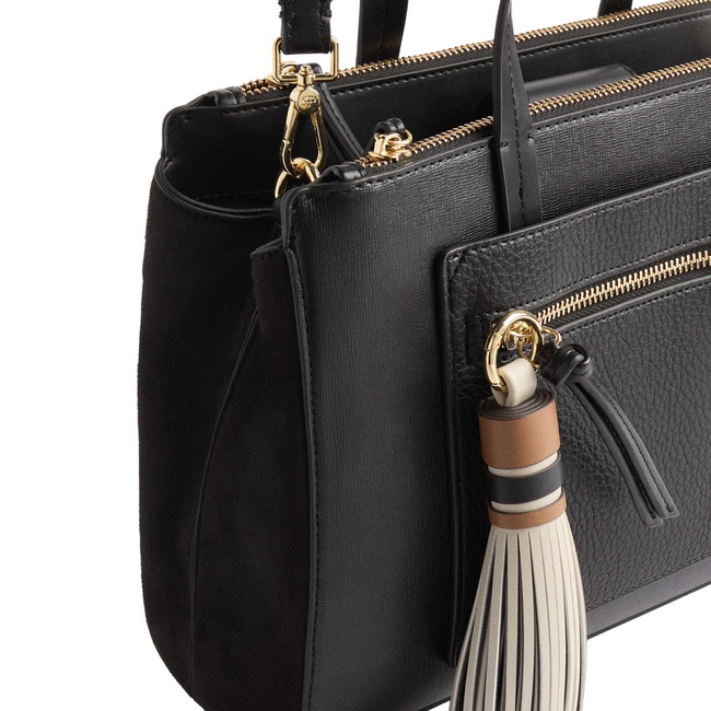 Фото ракурс 2 - Женская черная сумка Parfois артикул 226821 _BK SS2025