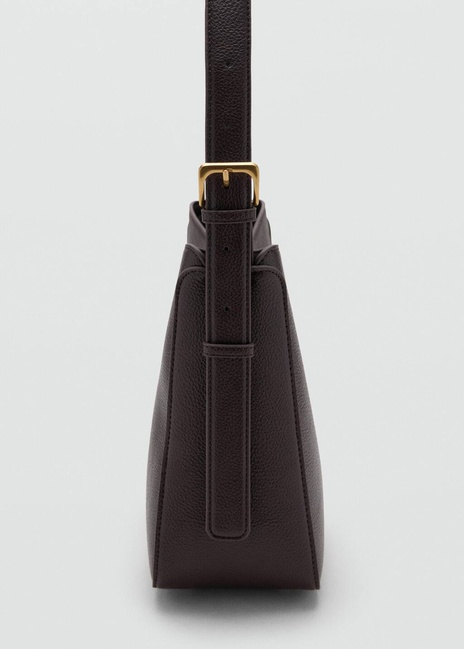 Жіноча коричнева сумка Mango артикул 27081196 32 2 season Фото ракурс 3 - Жіноча коричнева сумка Mango артикул 27081196 32 2 season