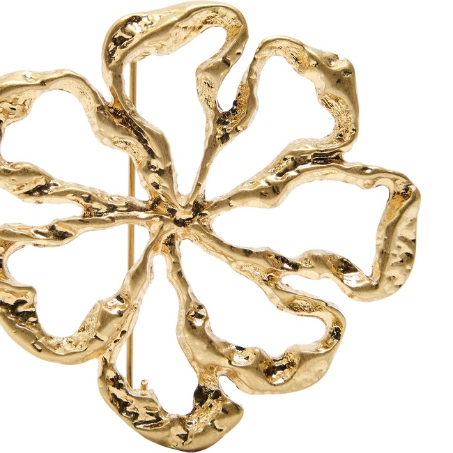 Фото ракурс 2 - Жіноча золота брошка Parfois артикул 237892 _GD FW2025