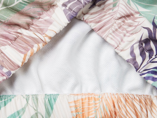 Разноцветный свитшот для девочек Benetton артикул 35UJC10OB.G 62P 25P Фото ракурс 3 - Разноцветный свитшот для девочек Benetton артикул 35UJC10OB.G 62P 25P