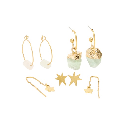 Фото ракурс 1 - Жіночі золоті сережки Parfois артикул 237378 _HM FW2025