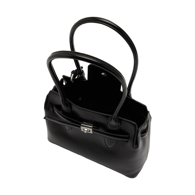 Женская черная сумка Parfois артикул 241148 _BK FW2025 Фото ракурс 4 - Женская черная сумка Parfois артикул 241148 _BK FW2025