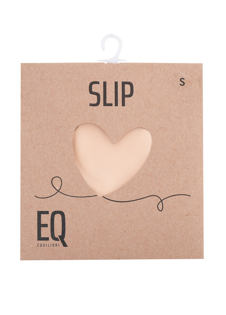 Фото ракурс 3 - Женские бежевые трусы EQUILIBRI артикул W621 001 000 Beige No season