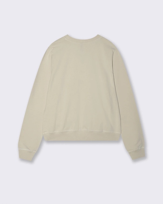 Фото ракурс 2 - Жіночий молочний світшот Piazza Italia артикул 62302 Gypsum white FW2025