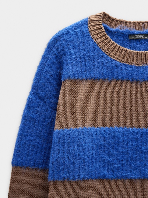 Фото ракурс 5 - Жіночий різнокольоровий светр Parfois артикул 240392 _DM FW2025