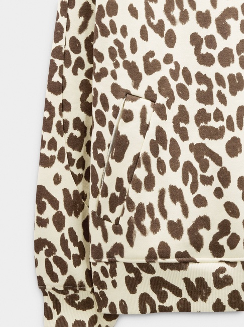 Фото ракурс 5 - Женский коричневый свитшот Parfois артикул 239498 _BN FW2025