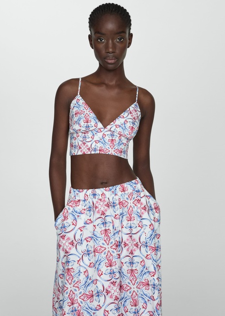 Фото ракурс 3 - Женская разноцветная юбка Mango артикул 67098639 70 6 season