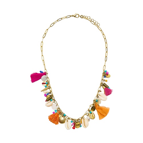 Фото ракурс 1 - Женское разноцветное ожерелье Parfois артикул 235033 _BM FW2025