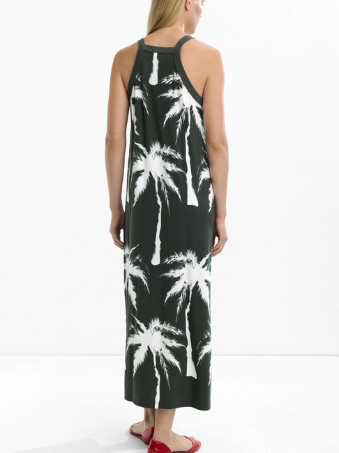 Женское зеленое платье Parfois артикул 234250 _BM FW2025 Фото ракурс 2 - Женское зеленое платье Parfois артикул 234250 _BM FW2025