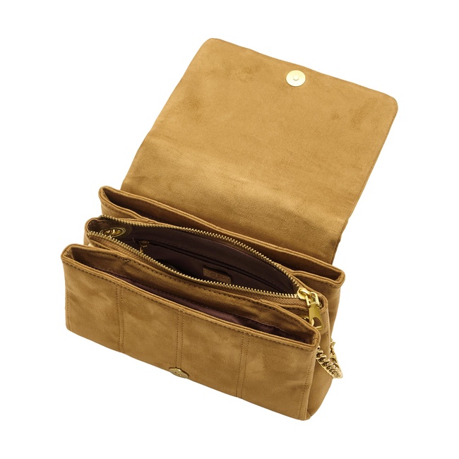 Женская коричневая сумка Parfois артикул 238688 _CA FW2025 Фото ракурс 4 - Женская коричневая сумка Parfois артикул 238688 _CA FW2025