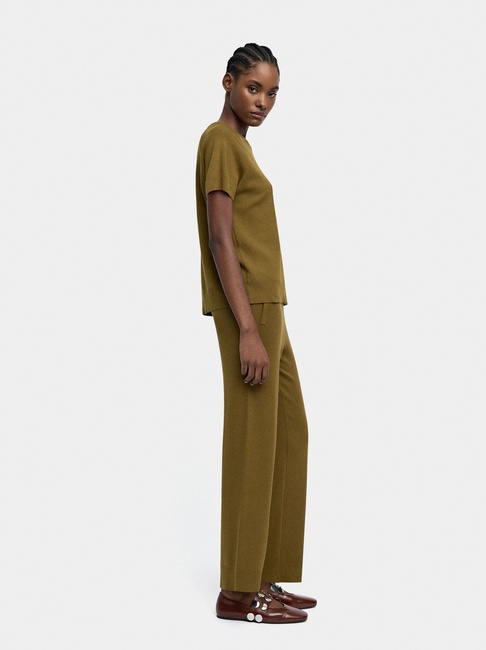 Жіночий зелений светр Parfois артикул 235345 _OL FW2025 Фото ракурс 3 - Жіночий зелений светр Parfois артикул 235345 _OL FW2025