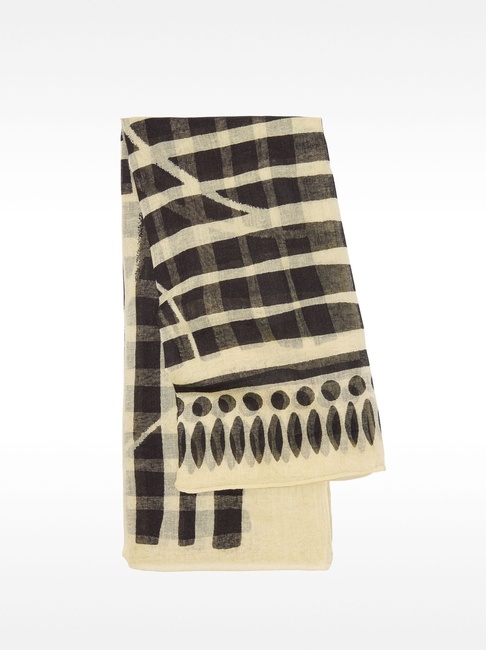 Жіночий бежевий шарф Parfois артикул 234263 _DM FW2025 Фото ракурс 1 - Жіночий бежевий шарф Parfois артикул 234263 _DM FW2025