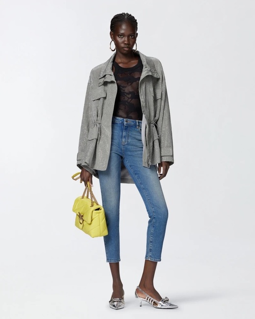 Фото ракурс 3 - Жіночі сині джинси Pinko артикул 100169-A2DQ PJD SS2025