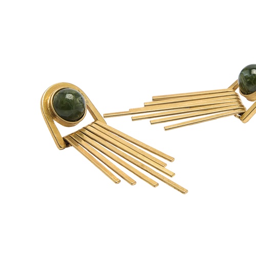 Фото ракурс 2 - Жіночі золоті сережки Parfois артикул 237449 _FG FW2025