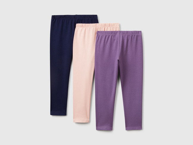 Разноцветные лосины для девочек Benetton артикул 3MT1GF055.P 902 25A Фото ракурс 2 - Разноцветные лосины для девочек Benetton артикул 3MT1GF055.P 902 25A