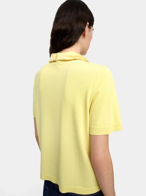 Фото ракурс 2 - Жіноча жовта блузка Parfois артикул 240317 _LY FW2025