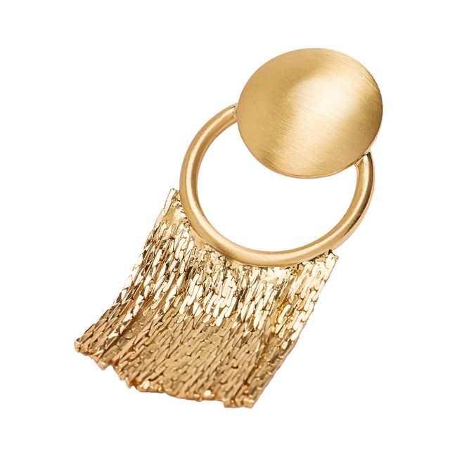 Фото ракурс 2 - Жіночі золоті сережки Parfois артикул 237872 _GD FW2025