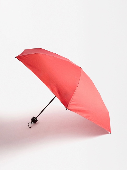 Женский красный зонт Parfois артикул 224248 _RD SS2025 Фото ракурс 1 - Женский красный зонт Parfois артикул 224248 _RD SS2025