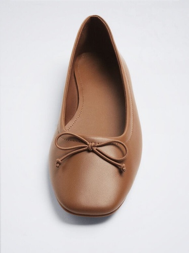 Фото ракурс 2 - Женские коричневые туфли Parfois артикул 207570 _CA FW2024