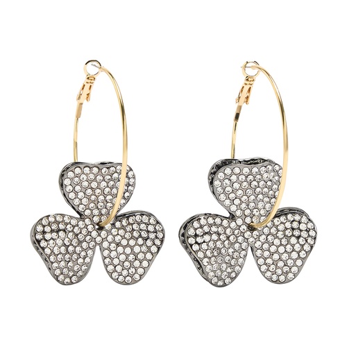 Фото ракурс 1 - Жіночі чорні сережки Parfois артикул 242720 _BK FW2025