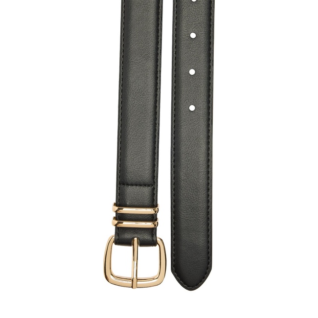 Жіночий чорний ремінь Parfois артикул 224762 _BK FW2025 Фото ракурс 3 - Жіночий чорний ремінь Parfois артикул 224762 _BK FW2025