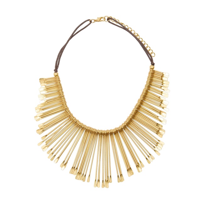 Фото ракурс 1 - Жіноче золотe намисто Parfois артикул 237742 _GD FW2025