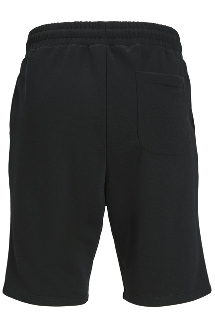 Фото ракурс 2 - Мужские чёрные шорты Jack & Jones артикул 12249285 Black SS2024