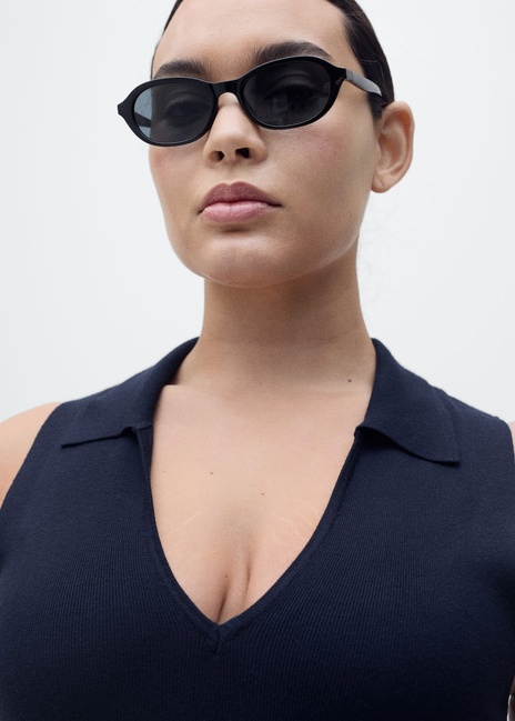 Фото ракурс 7 - Жіноча синя сукня Mango артикул 87097185 56 8 season