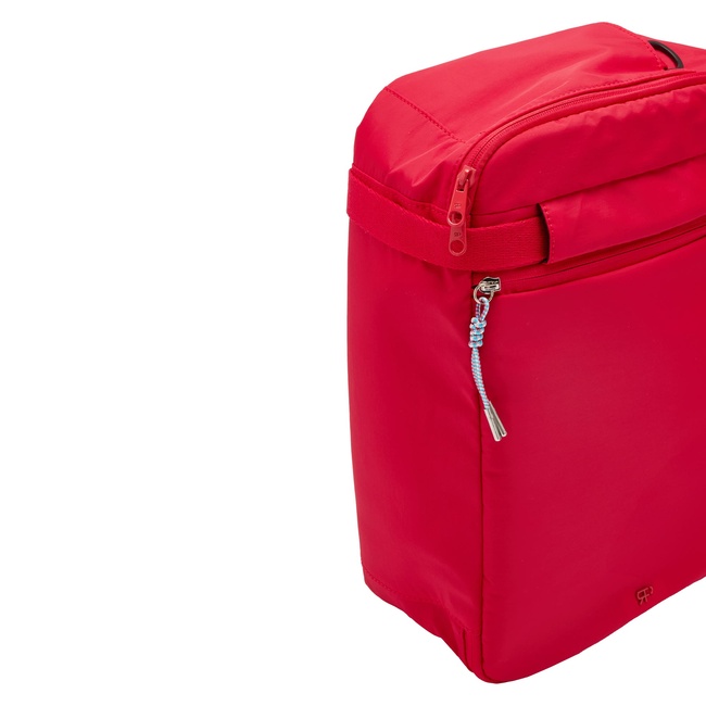 Фото ракурс 3 - Жіночий червоний рюкзак Parfois артикул 233175 _RD FW2025