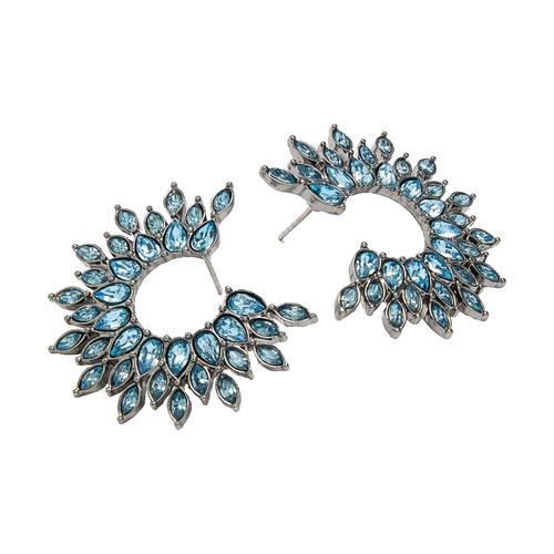 Фото ракурс 2 - Женские синие серьги Parfois артикул 242690 _BL FW2025